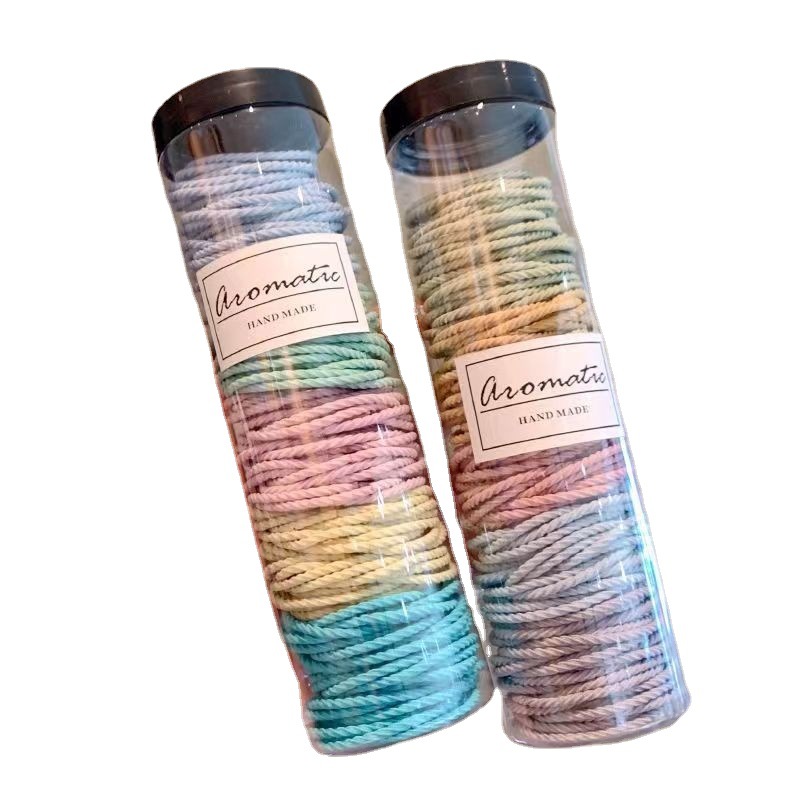 Black high-elasticity and durable rubber band female Korean-style simple and elegant hair tie, headband, high ponytail leather case and hair accessory Item Picture