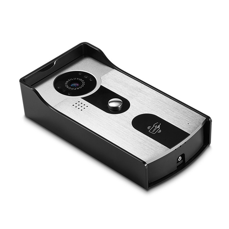 Factory direct sales 7-inch color high-definition video intercom villa doorbell, card swiping for door opening Application Scenario