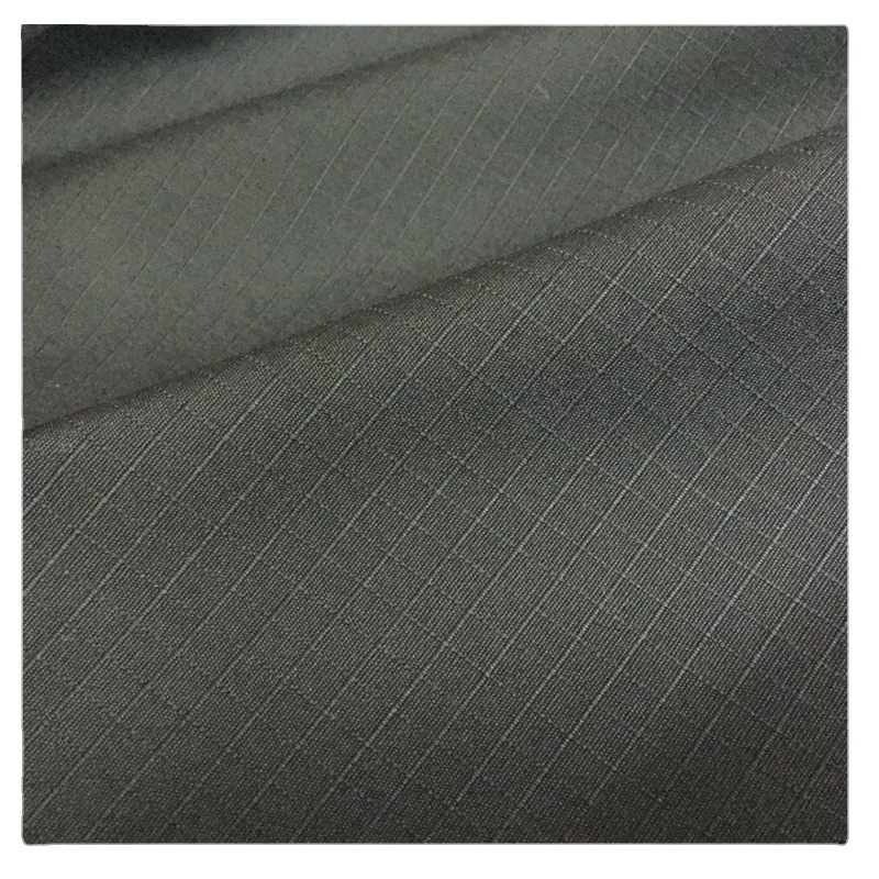 Processing of TC weft 70D fabric for three-ply casual pants made of polyester-cotton stretch woven fabric from the source factory Item Picture