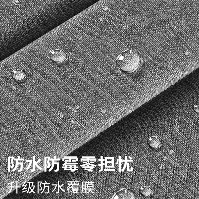 Bathroom Foldable Shower Curtain Set Perforation-Free Invisible Waterproof And Mildew Proof Curtain Bathroom Partition Shower Dry And Wet Separation Specification drawing