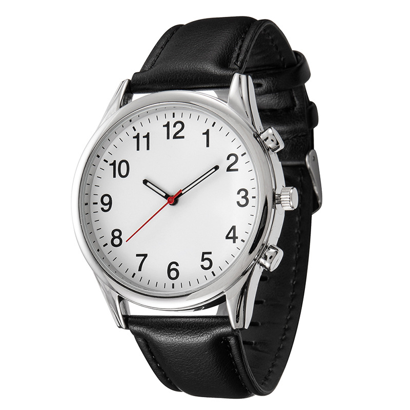 新款组合时尚学生石英表防水夜光皮带手表简约多功能登山男表批发详情9