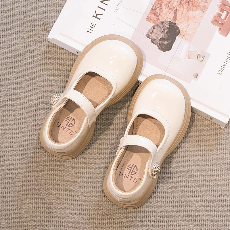 皮鞋/女皮鞋时尚/乐福/儿童/牛皮鞋休闲细节图