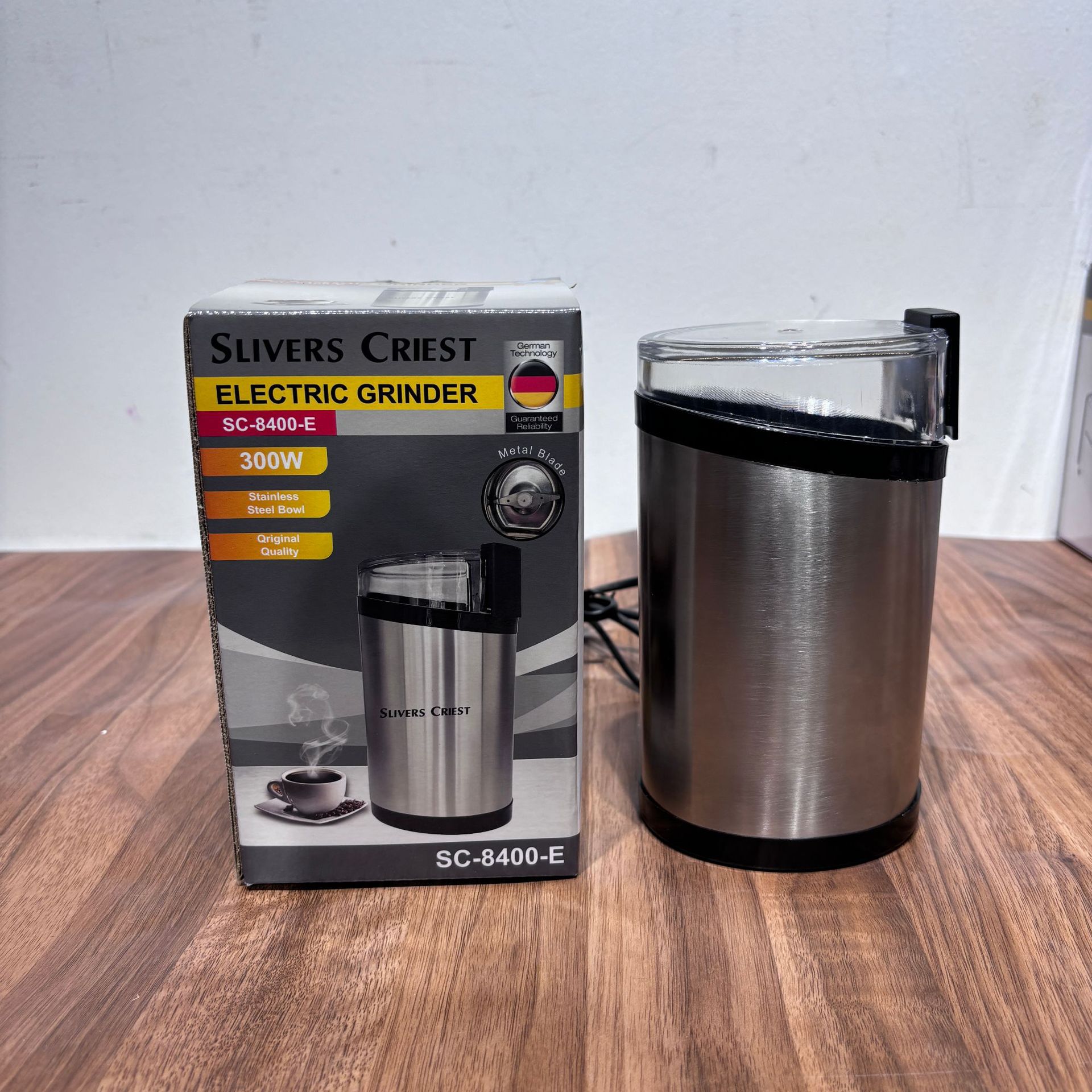 外贸出口欧规StainlessSteelElectricGrinder不锈钢研磨机多功能