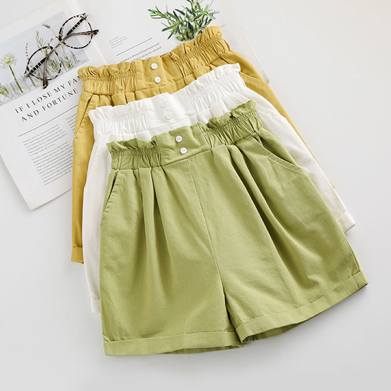 Summer girls' pants for middle-aged and older children 2021 new style, stylish and versatile, loose, middle-aged and older children's summer pants trend details Picture