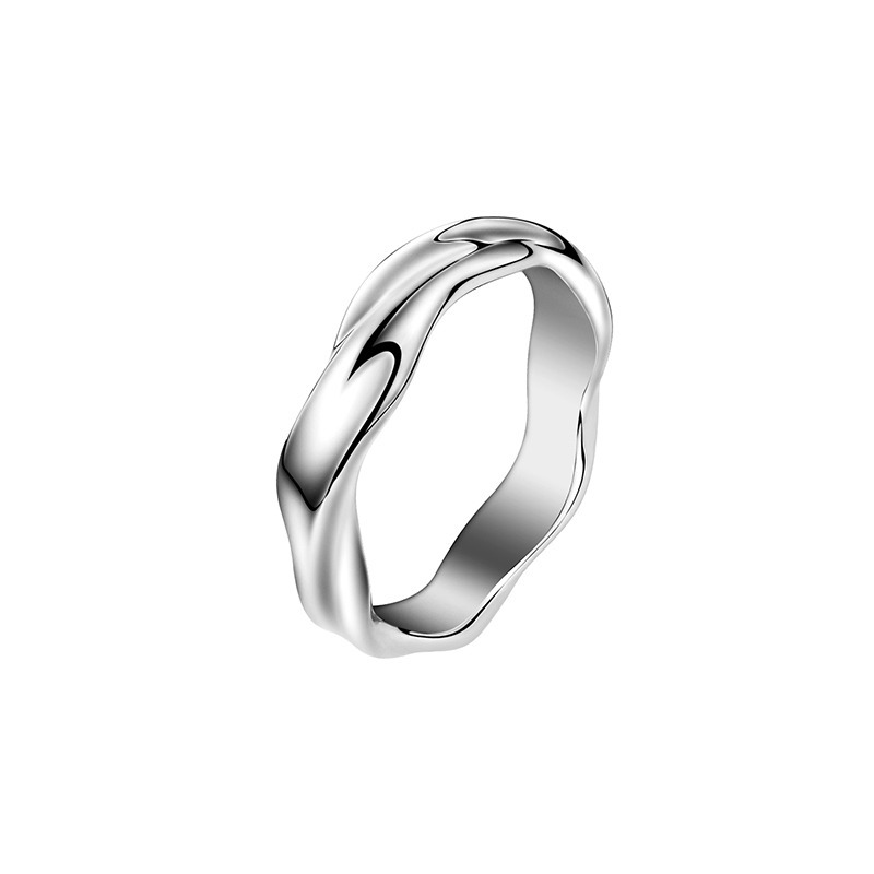 خواتم فولاذية موبيوس من التيتانيوم Item Picture