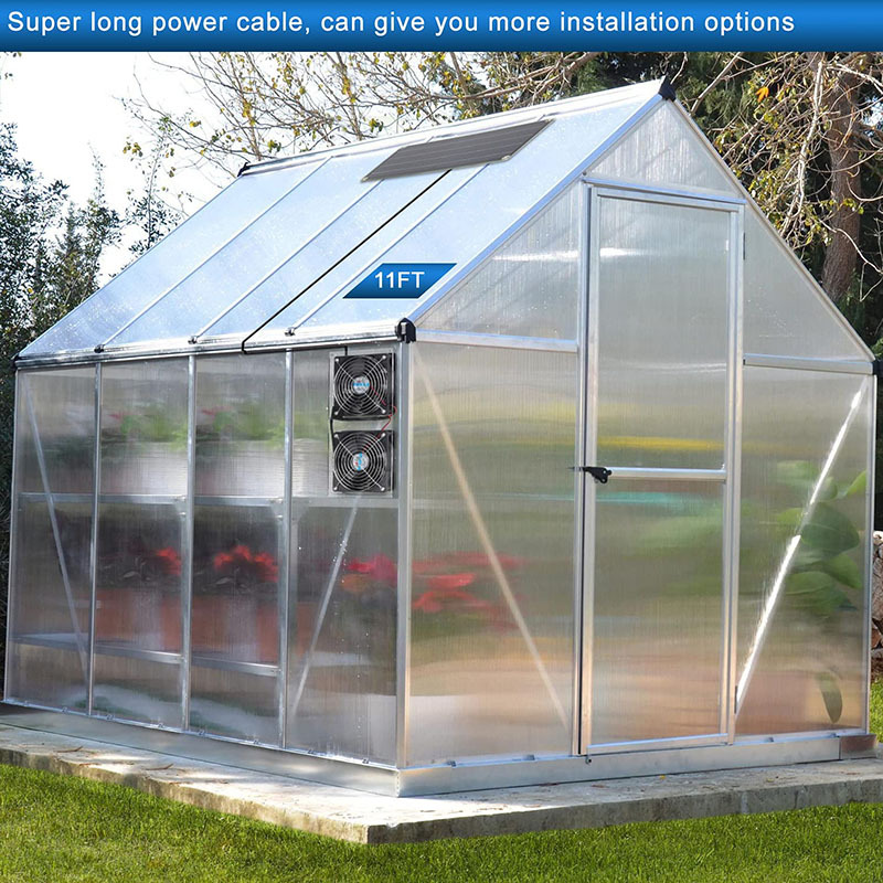 Солнечная батарея, 10W6V pet house, выхлопные вентиляторы, оранжерейные сараи, садовые инструменты, садоводческие собачьи клетки и окна для выработки электроэнергии pic 5