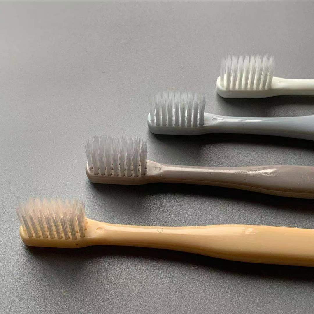 Macaron Small Head Without Printing Two Yuan Shop Daily Necessities Bamboo Charcoal Soft Hair Adult Good Products 4 Toothbrush Manufacturers Wholesale Application Scenario