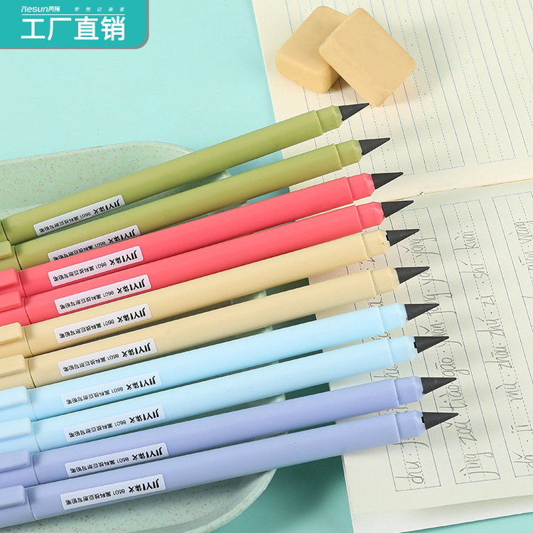 Factory Custom Black Technology Pencil Without Sharpening The Eternal Pencil Students Can Not Finish The Drawing Pen Is Not Easy To Break The Pencil details Picture