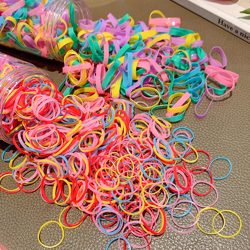 Baby Disposable Rubber Band Baby Cute Hair Not Hurt Small Headband Children's Rubber Band Hair Band Headwear Specification drawing