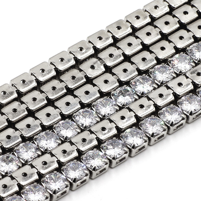 دائرة 2/3/3/4/5/6mm من النحاس في شكل أزياء مصنوعة من الفولاذ غير القابل للصدأ ذات السلاسل الفولاذية المصنوعة من النحاس Application Scenario