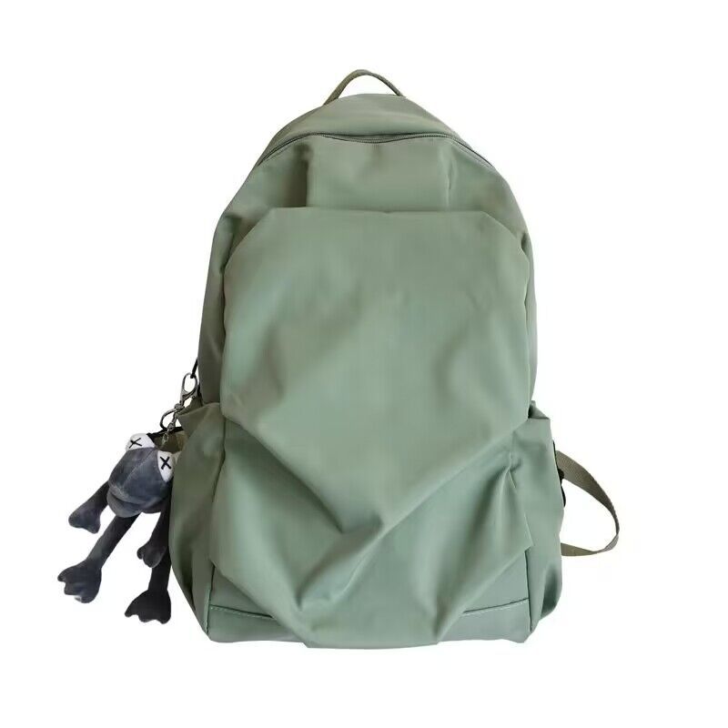 Schoolbag Female College Students Korean Version Of Campus Simple Large Capacity Backpack Fashion Brand Ins Wind Can Install Computer Backpack Male Item Picture