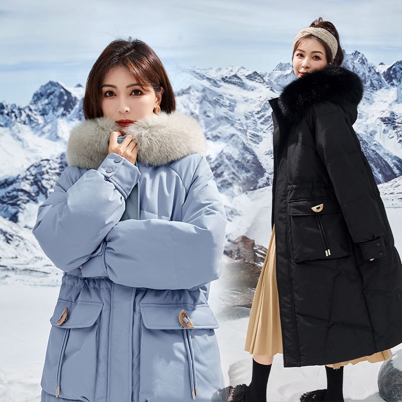 2022 New style of oversized Korean loose down jacket for pregnant women, oversized 2209 details Picture