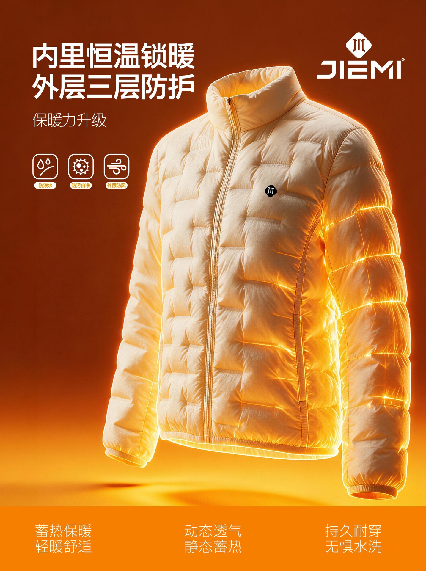 Otoño invierno nueva chaqueta ligera mujer cuello vertical slim protección contra el frío y el calor abajo chaqueta visualización peso ligero ganso abajo ropa pic 15