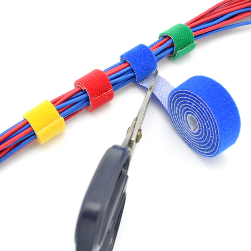 Manufacturer Direct Sales Back To Back Pin Velcro Back To Back Line With Color Velcro In A Variety Of Colors details Picture