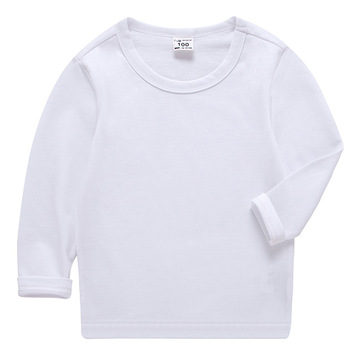 Children's long-sleeved T-shirts and children's clothing 2021 autumn new styles, girls' base shirts and boys' pullovers, factory supply consignment