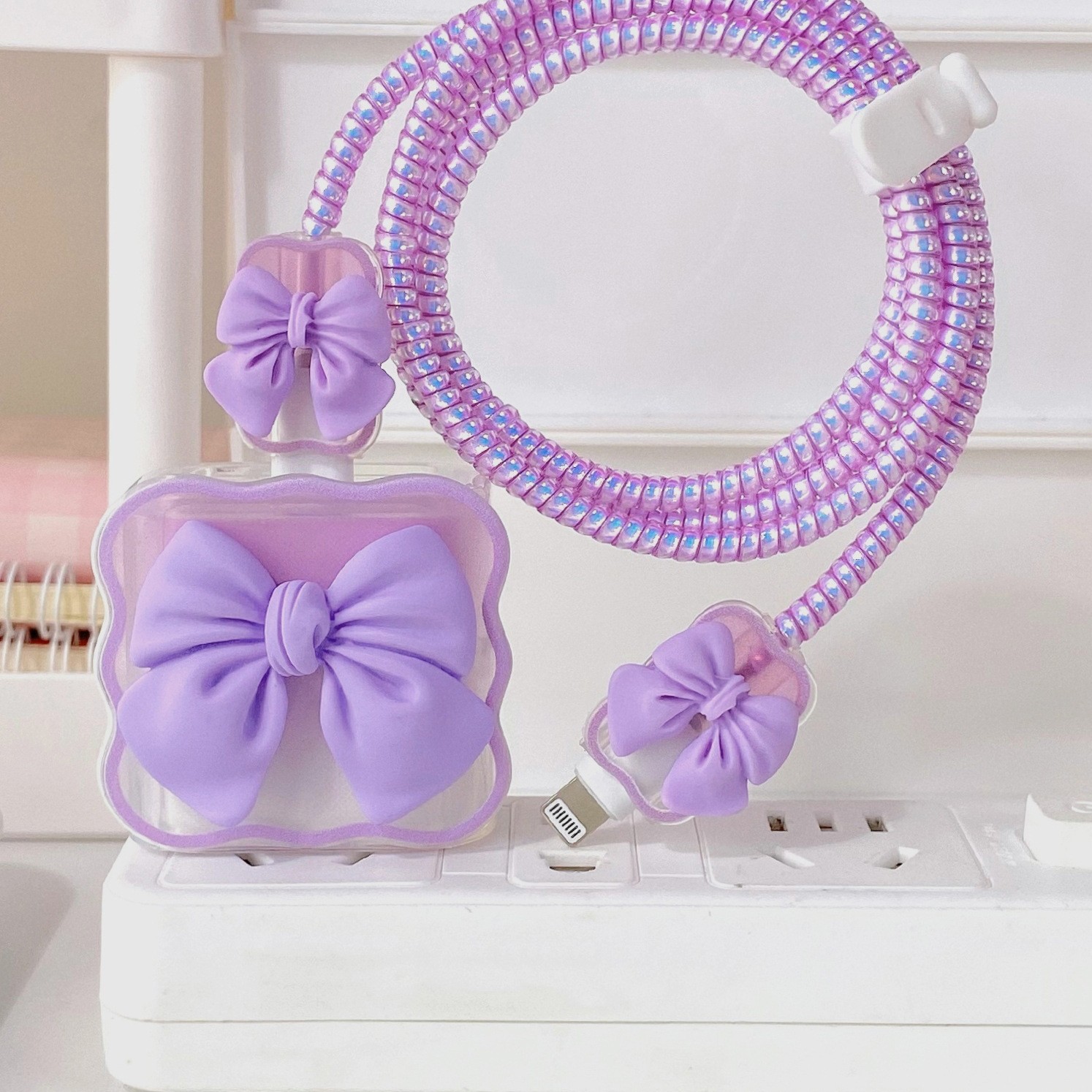 Cartoon simulation bow tie diy resin accessories, phone cases, cream glue DIY hair clips, wholesale of handcrafted materials pic 8