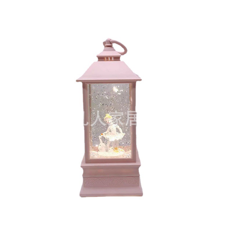 Graduation Gift Snow Crystal Ball Music Box Children Girl Birthday Music Box Decoration Small Night Light Wholesale Item Picture
