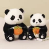 Good persimmons happen Panda Plush toys, panda Sichuan Chengdu Tourist Souvenirs, children's gifts wholesale details Picture
