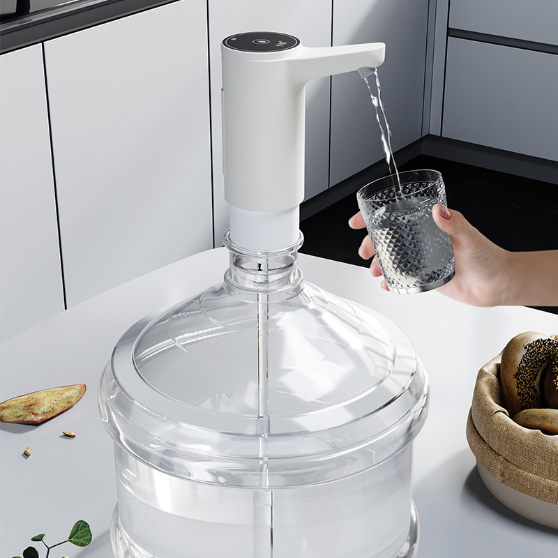 桶装水抽水器细节图