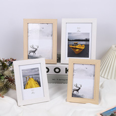Creative dried flower specimen solid wood photo frame details Picture