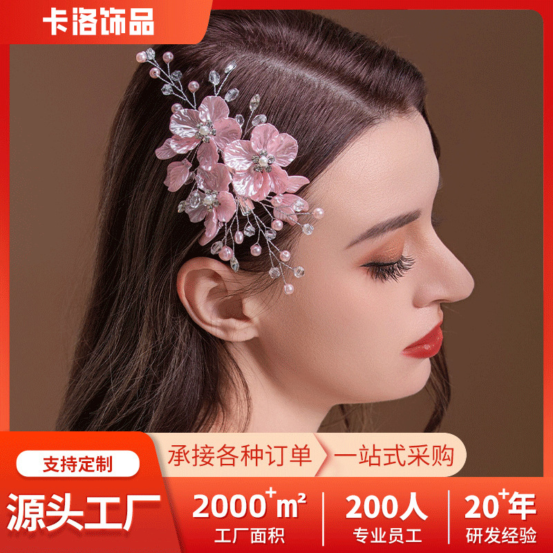 发夹/鸭嘴夹/新年红色发夹/儿童发夹/发饰产品图