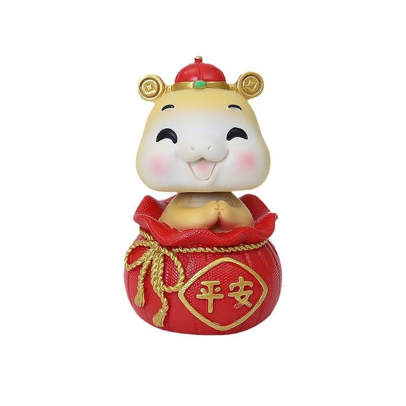 树脂/萌粒/潮玩/树脂冰箱贴动物/办公室摆件白底实物图