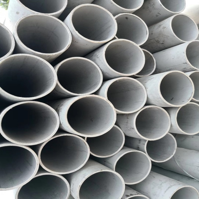 Cutting of large-diameter thick-walled stainless steel seamless pipes, 304, 316L, 2507, 310s round pipes Item Picture