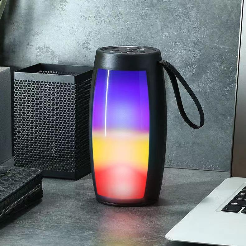 New Bluetooth Speaker Zqs-1202 Zqs-1201 With Light Portable Portable Audio Power Manufacturers Item Picture