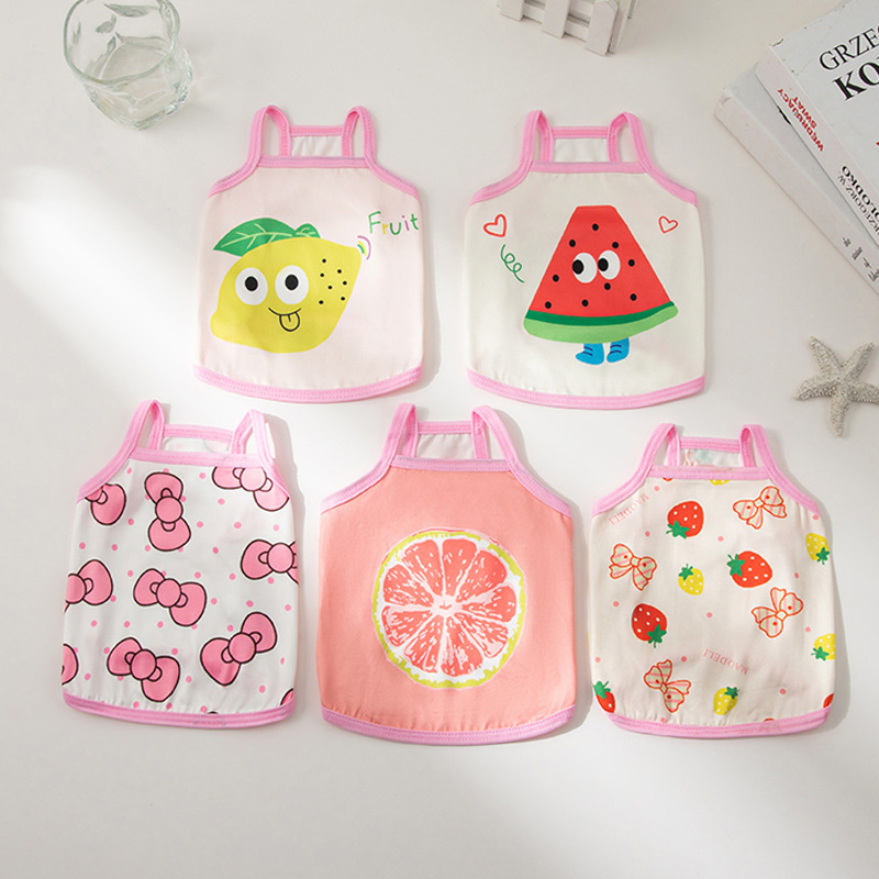 Cross-border pet supplies, pet clothing, halter tops, breathable pet supplies manufacturers