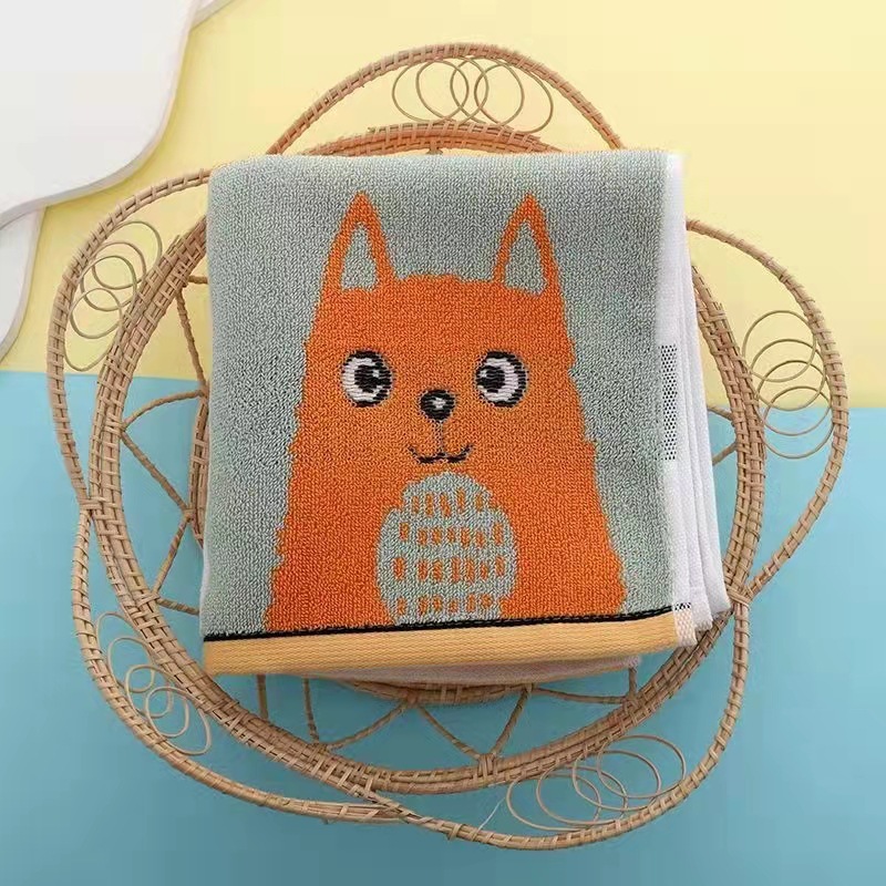 Sweet Cotton Towel Lovely Jacquard Face Towel Absorbent Company Gift Merchants Super Household New Products A Hair Application Scenario