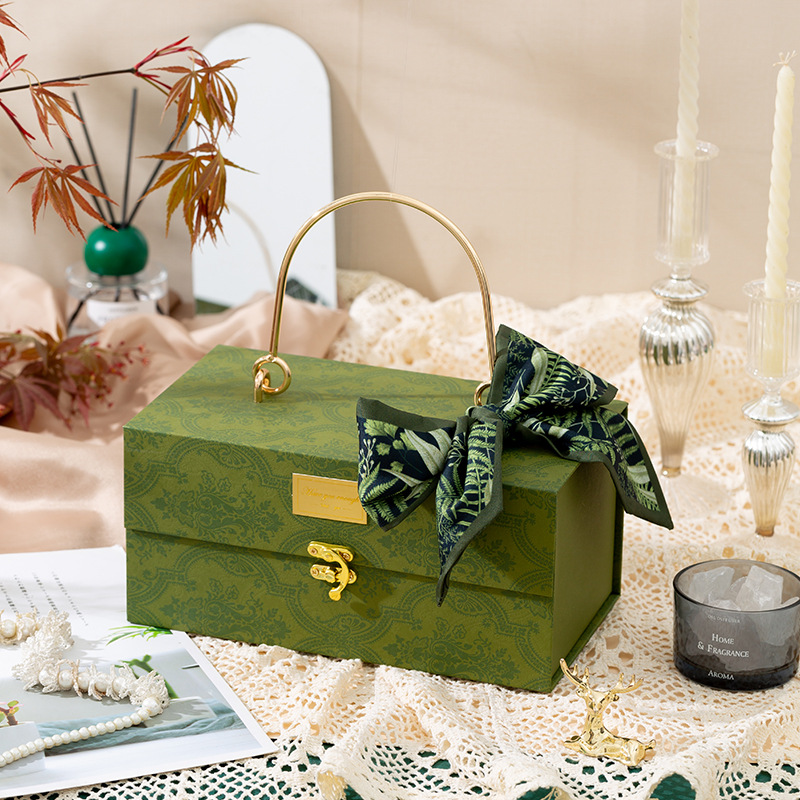 礼物盒伴手礼盒子空盒生日礼盒包装盒喜糖盒红酒茶叶圣诞礼品盒图