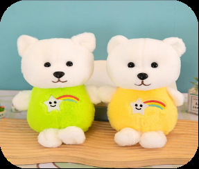 Factory wholesale 8-inch claw machine dolls, wedding throwing 8-inch claw machine plush toy dolls pic 14