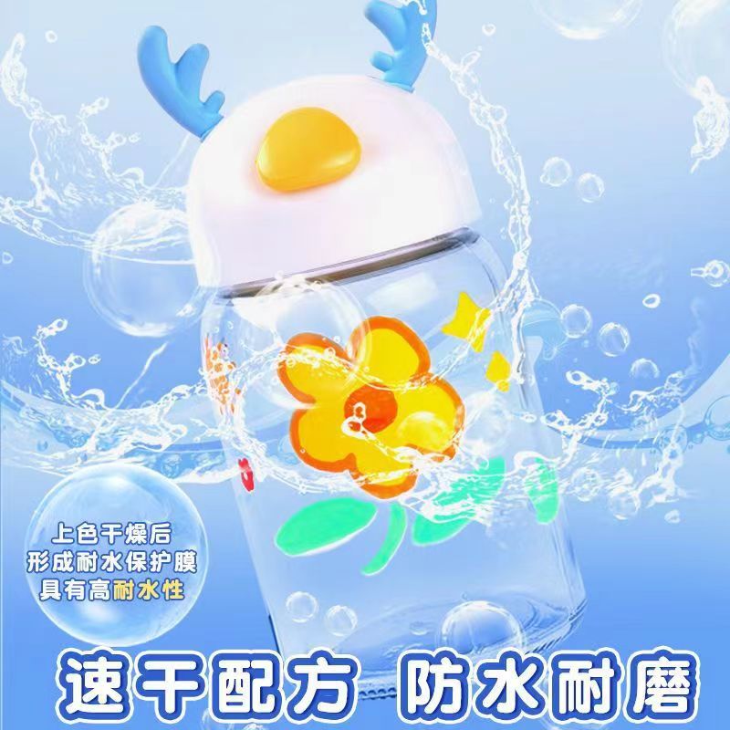 Acrylic marker pens, non-transparent paper, 12-color, 24-color, 36-color DIY stackable children's hand-drawn colored pens, water-based pens Application Scenario