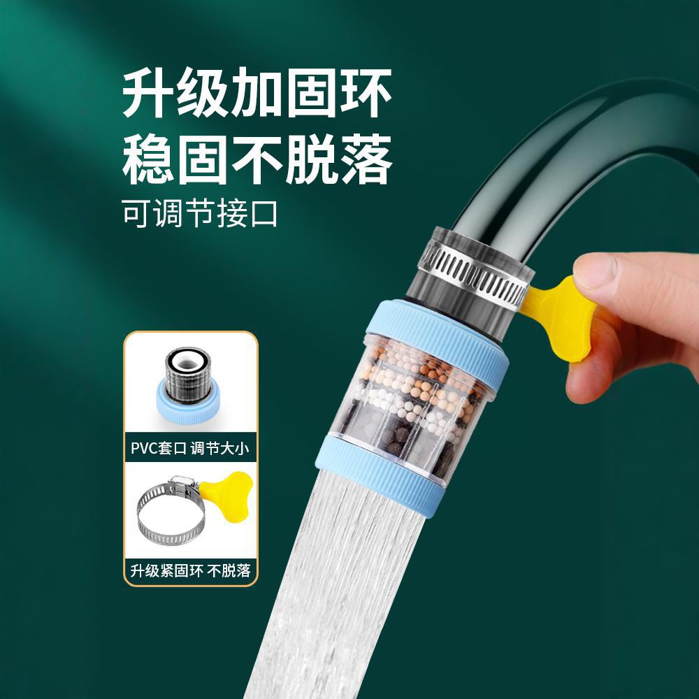 Faucet filter, universal splash-proof nozzle, kitchen water purification wonder, household tap water purification, showerhead pressure-increasing filter core Application Scenario