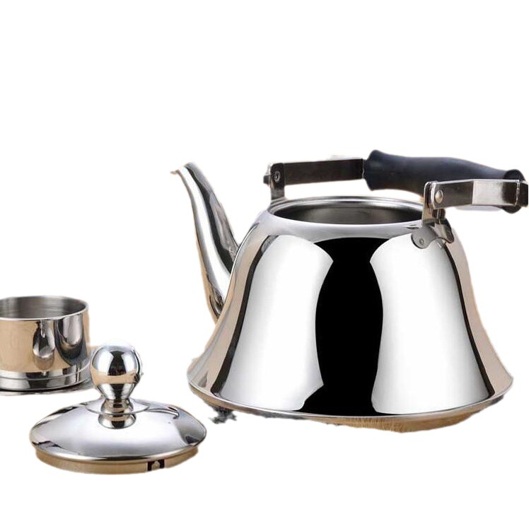 Stainless steel kettle, large-capacity non-magnetic thickened sounding kettle, commercial kettle, sounding kettle factory direct sales Item Picture