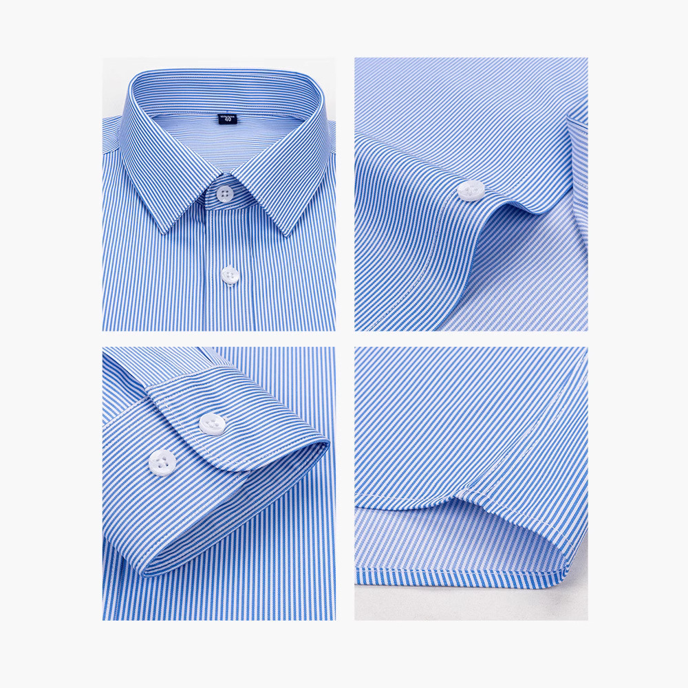 Modal ice silk shirt, long and short sleeves, men's shirt, business workwear, high-end summer casual commuting, simple shirt Application Scenario