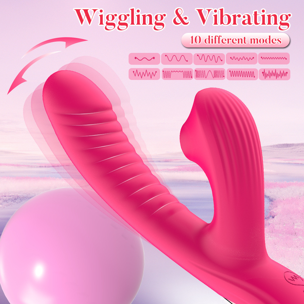 Sucking vibration stick, recharging masturbation stick, female G-spot adult sex toy details Picture