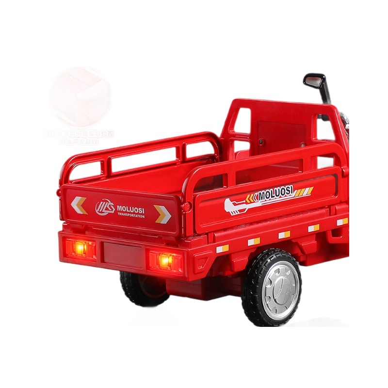 Wholesale of best-selling simulation tricycle alloy model ornaments, lighting, sound effects, rebound detachable children's toys from the manufacturer Item Picture