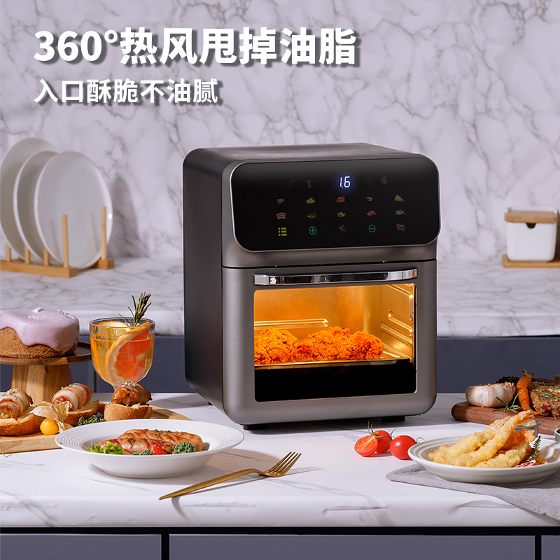 10L Large Capacity Air Fryer Can Be Seen Intelligent Automatic Household Electric Fryer Oil-Free Multi-Functional Multi-Layer Oven details Picture