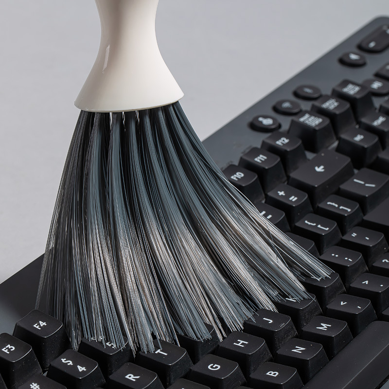 Household Desktop Cleaning Broom Dustpan Set Mini Dust Soft Hair Sweeper Bed Sweeping Broom Plastic Small Trash Shovel Specification drawing
