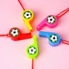 24 small football whistles for cheering and encouragement, whistle supplies, plastic whistles, referee whistles, manufacturer wholesale details Picture
