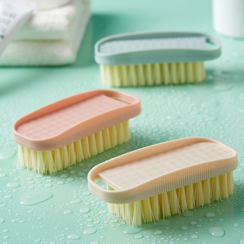 Wholesale of daily necessities shoe brushes, plastic soft bristle laundry brushes, household cleaning brushes, and colored shoe washing brushes