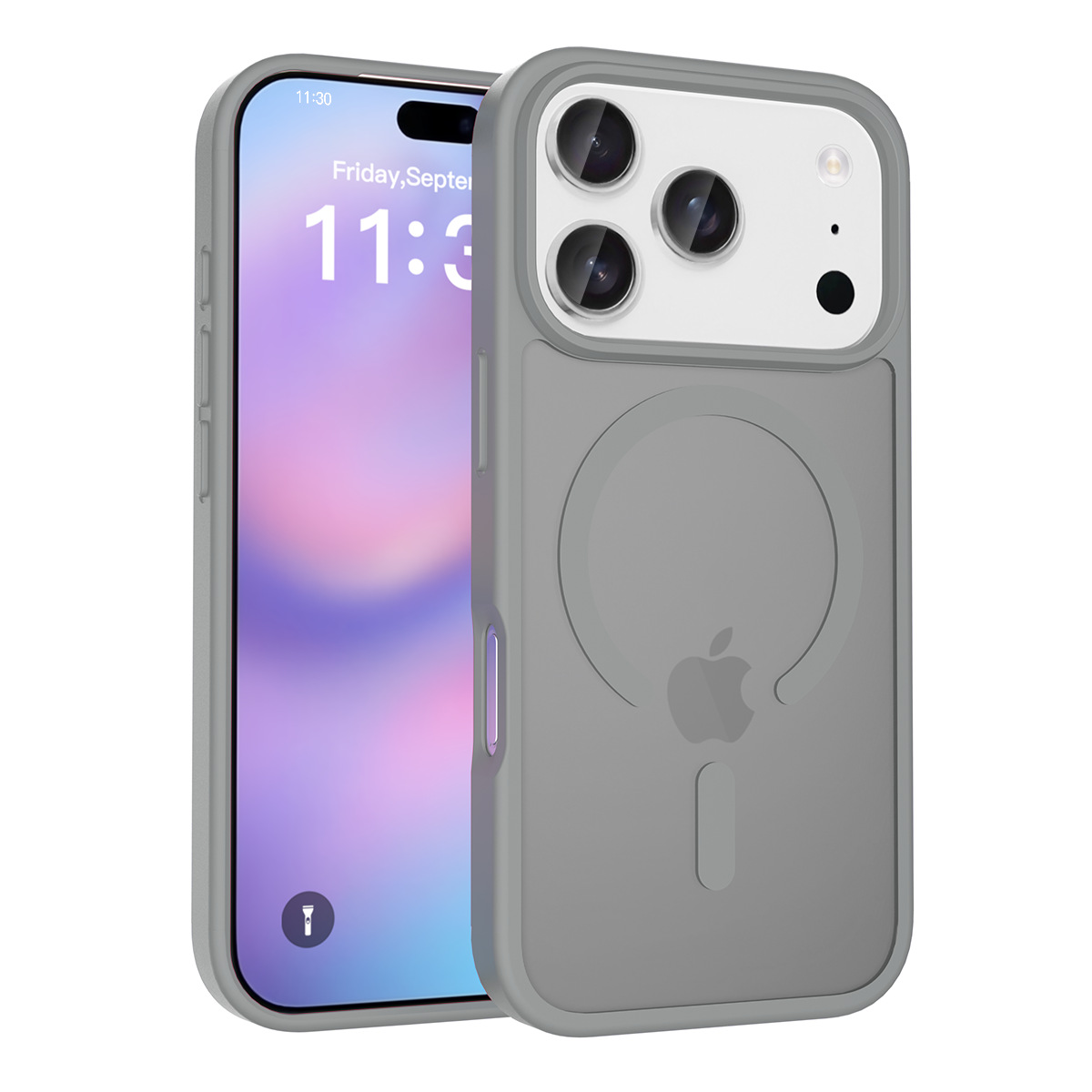 跨境苹果17pm手机壳磁吸16pro肤感防摔iphone15promax磨砂保护套详情12