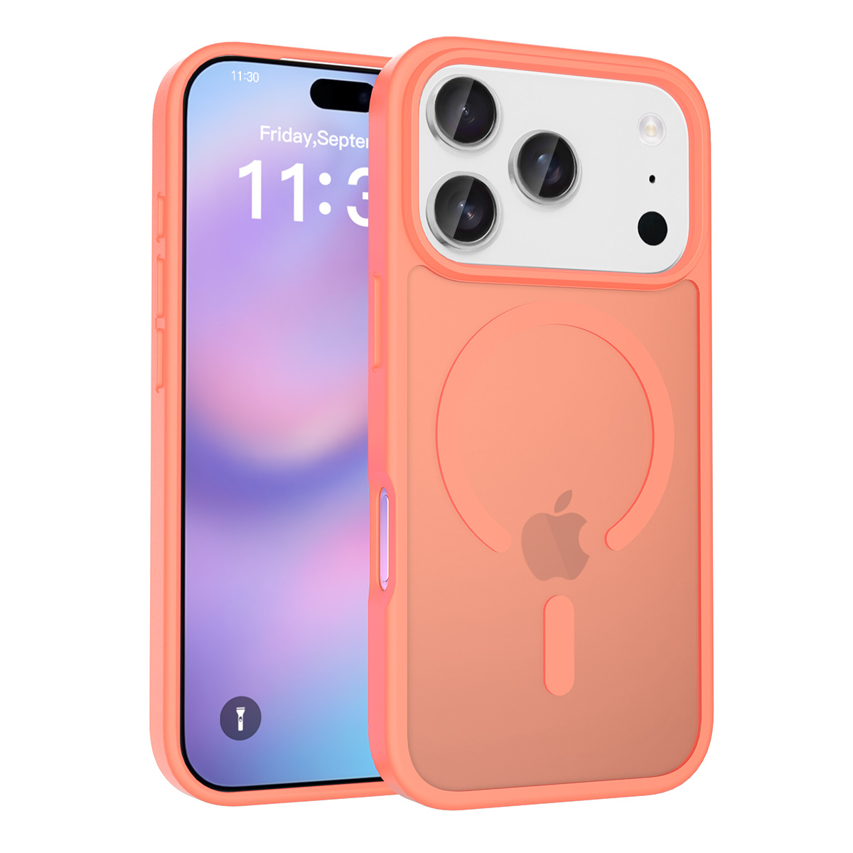 跨境苹果17pm手机壳磁吸16pro肤感防摔iphone15promax磨砂保护套详情16