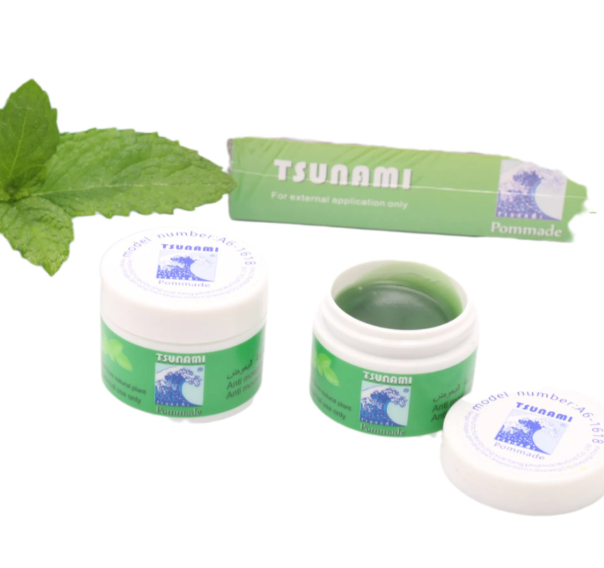 海浪10克清凉膏 清凉清香 TSUNAMI BLAM 专供出口 国内慎拍细节图