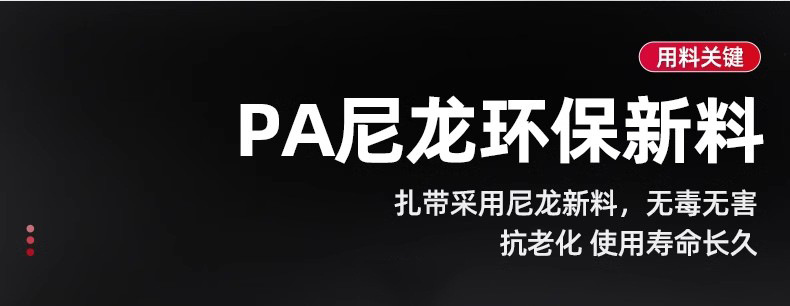工厂跨境3M胶卡扣定位片吸盘式固定自粘式汽车线束扎带尼龙扎带详情8