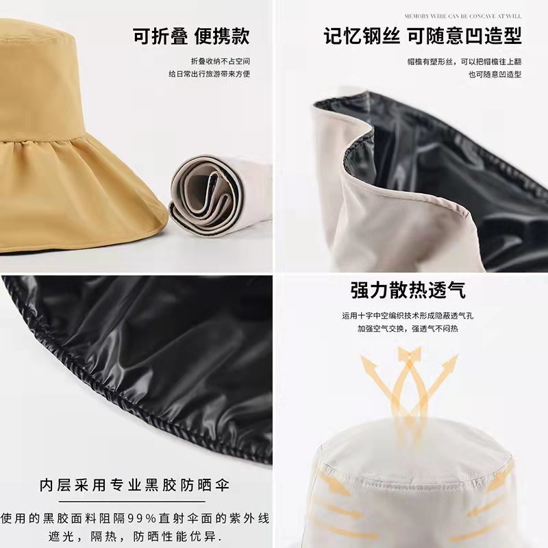 Brand [Sondona] Sun Hat, sun protection hat, Japanese vinyl sun protection hat, women's summer foldable large brim, sun protection fisherman's hat, uv protection sun hat Application Scenario