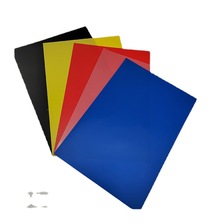 彩色PVC薄片 PP磨砂黑色塑料片彩色胶片书写垫板装订封面