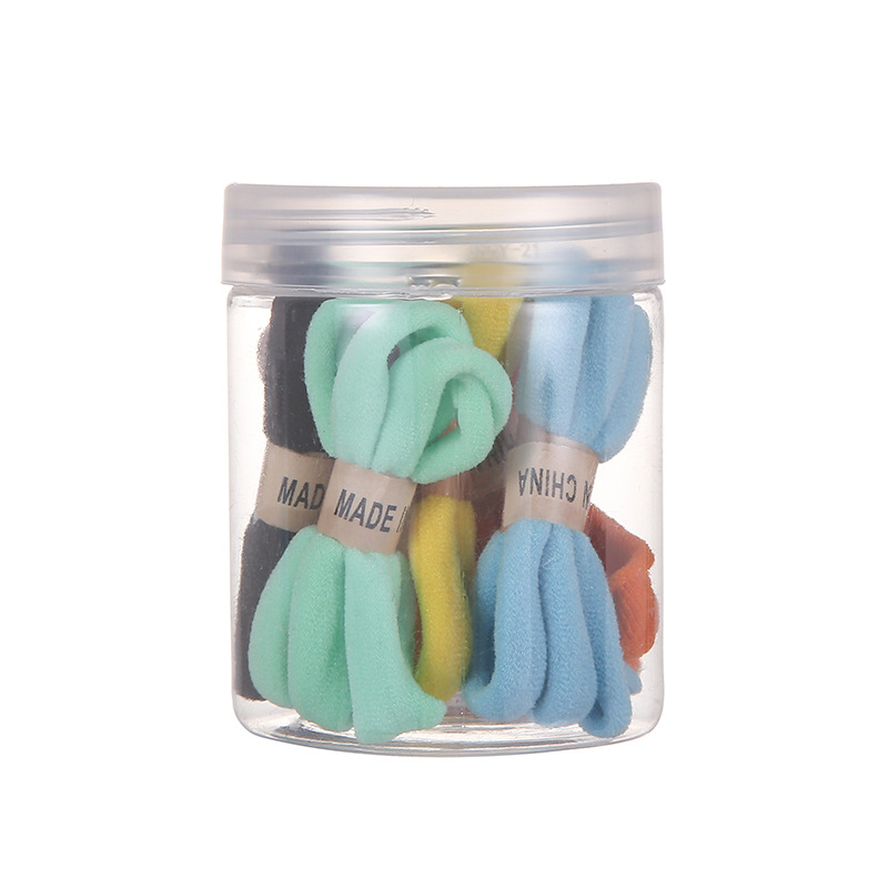 Wholesale of new towel loops, simple and colorful basic hair ties, seamless and non-elastic hair ties, and hair accessories Item Picture