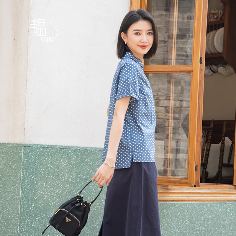 衬衫男士夏季休闲/衬衫女士长袖气质/女式真丝短袖/亚麻/亚麻上衣细节图